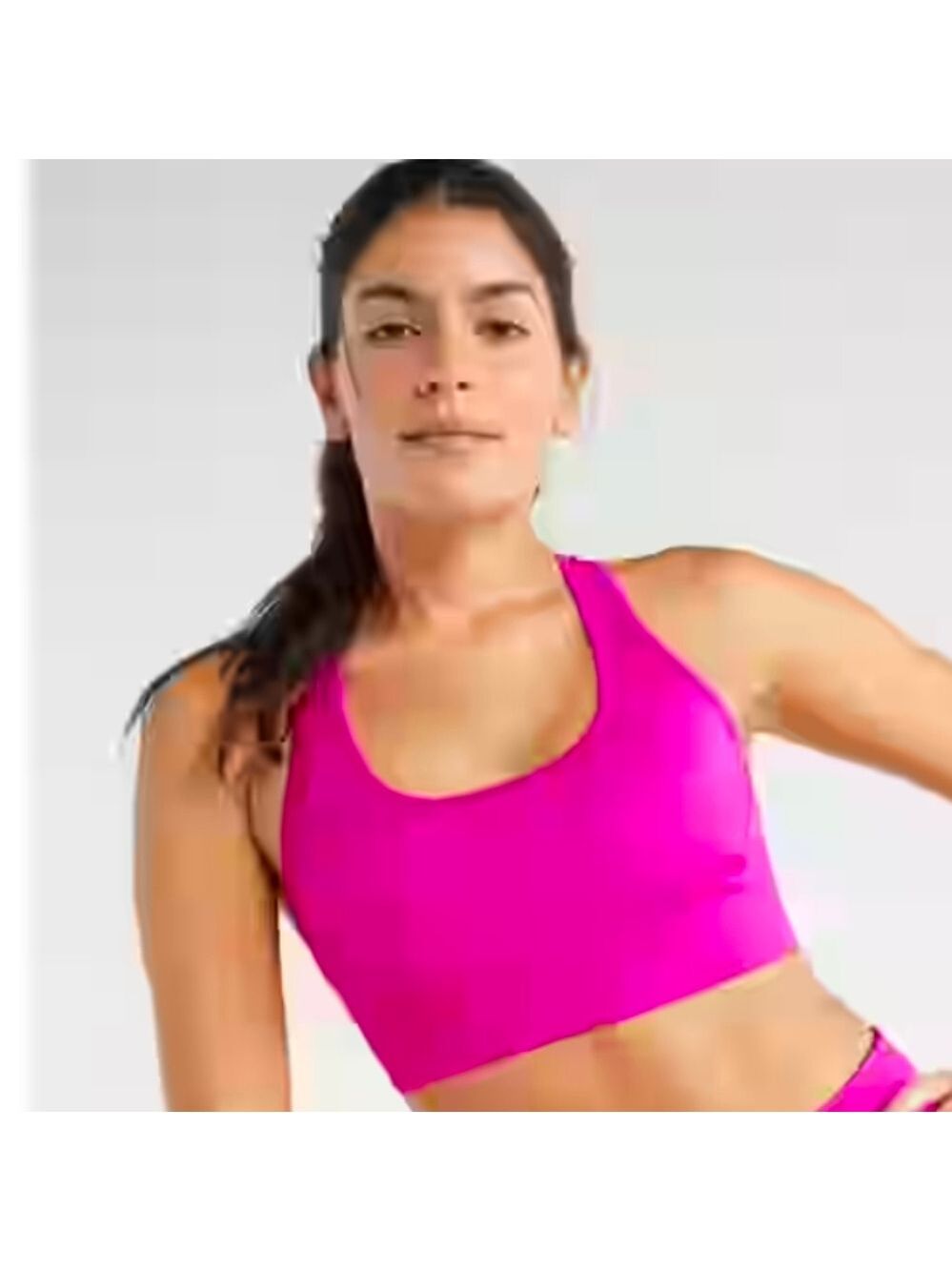 NWOT Women's Love & Sports Pink Bra, Large‎ Size